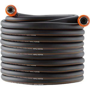 Giraffe Tools Hybrid Garden Hose 100ft x 5/8" with Male to Female Fittings